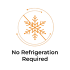 No refrigeration required icon